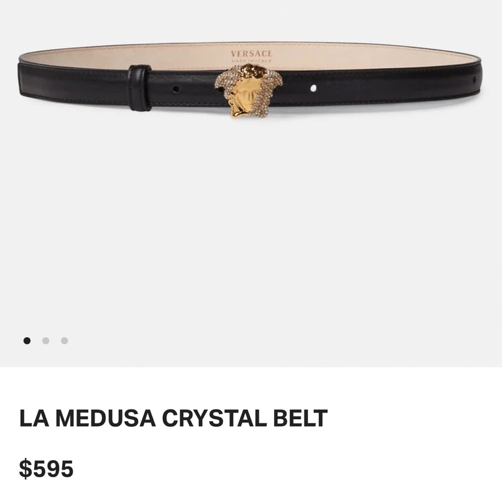 LA MEDUSA CRYSTAL BELT